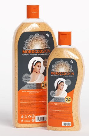 B.B. Clear Morocco Skin Exfoliating Shower Gel 1000ml For Sale