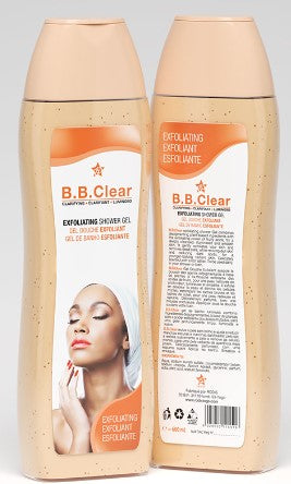 B.B. Clear Vitamin C Exfoliating Shower Gel 600ml For Sale