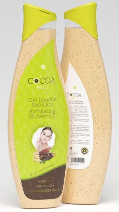 B.B. Clear COCOA Skin Exfoliating Shower Gel 500ml For Sale