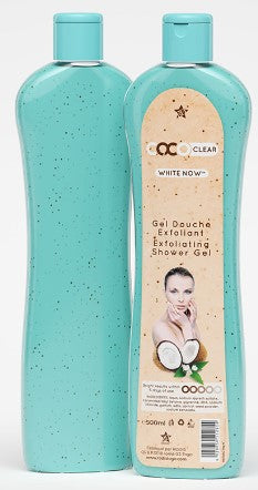 B.B. Clear COCO Clear Exfoliating Shower Gel 500ml For Sale