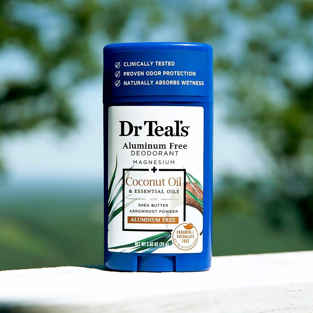 Dr. Teal's Aluminum Free Deodorant with Coconut Oil For Sale