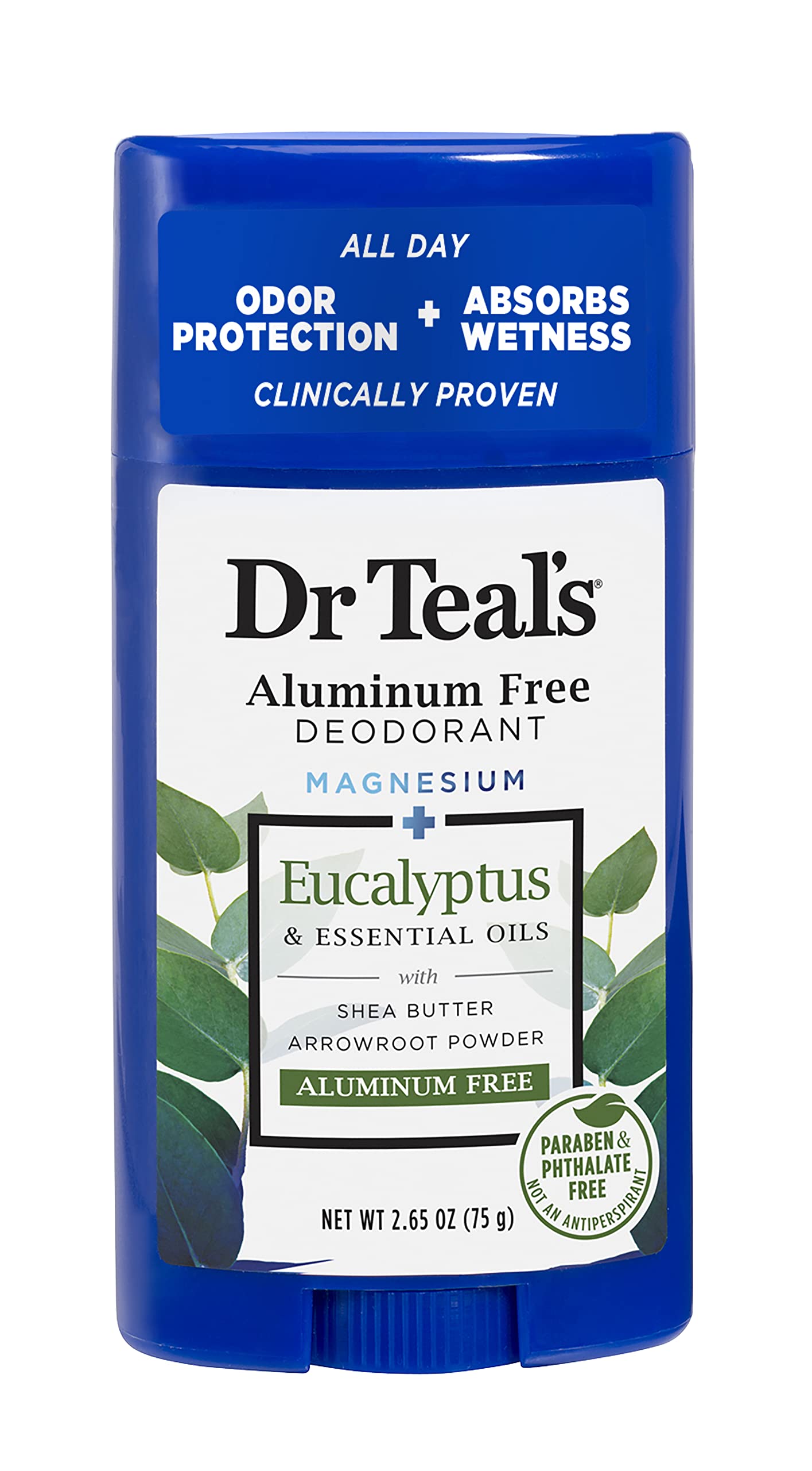 Dr. Teal's Aluminum Free Deodorant with Eucalyptus For Sale