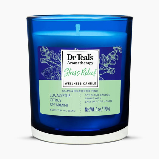 Dr. Teal's Aromatherapy Stress Relief Wellness Candle For Sale