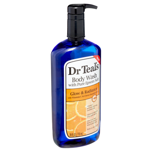 Dr. Teal's Glow & Radiance Body Wash with Vitamin C & Essential Oils For Sale