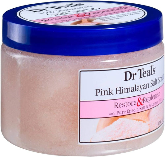 Dr. Teal's Restore & Replenish Pink Himalayan Salt Scrub For Sale