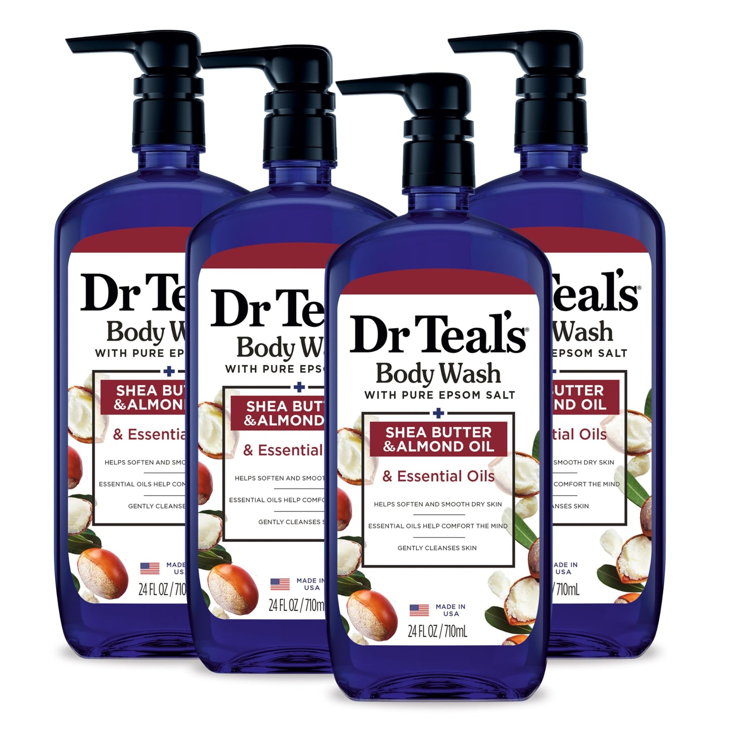 Dr. Teal's Shea Butter & Almond Oil Body Wash with Essential Oils For Sale