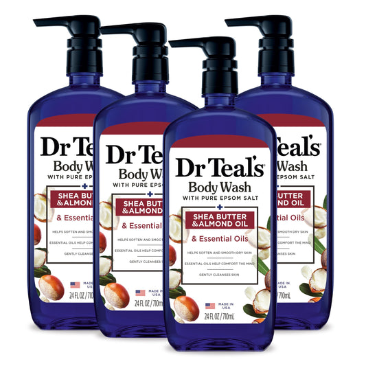 Dr. Teal's Shea Butter & Almond Oil Body Wash with Essential Oils For Sale