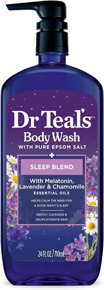 Dr. Teal's Sleep Body Wash with Melatonin, Lavender & Chamomile Essential Oils For Sale