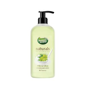 Heaven Scent Shower and Bath Creme - Milk & Olive For Sale