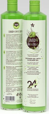 B.B. Clear Luxury Avocado Exfoliating Shower Gel For Sale