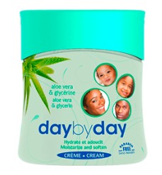 DAY BY DAY moisturising cream with aloe vera & glycerine For Sale