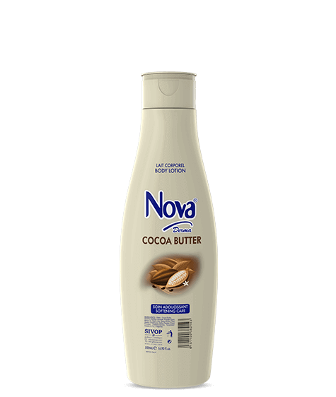 Nova Derma Moisturizing Body Lotion Cocoa Butter (500ml) For Sale