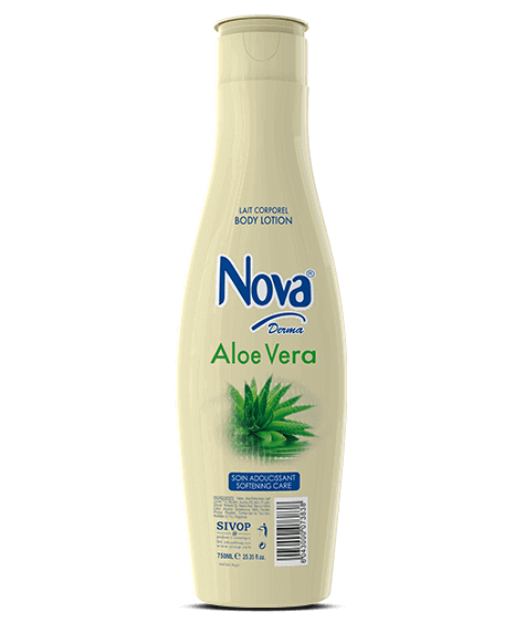 Nova Derma Moisturizing Body Lotion With Aloe Vera (750ml) For Sale