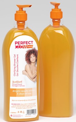 B.B. Clear Perfect Glow Clarifying Shower Gel 500ml For Sale