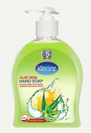 Kleanz Hand Soap Aloe Vera 500ml For Sale