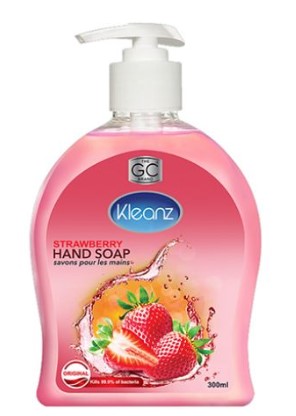 Kleanz Hand Soap Strawberry 500ml For Sale