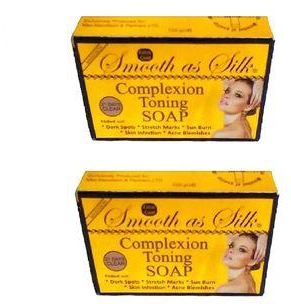 Smooth as Silk Soap. Complexion Toning Soap