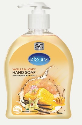 Kleanz Hand Soap - Vanilla & Honey For Sale